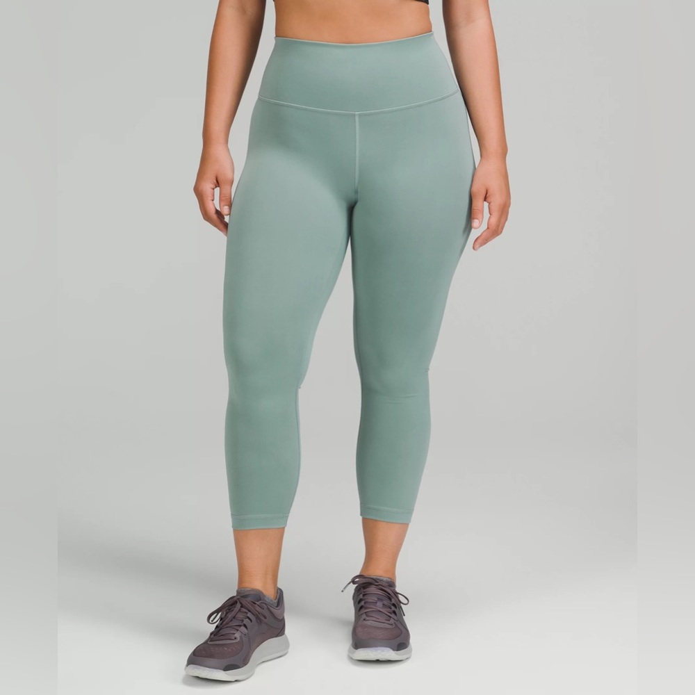 Lululemon WUNDER TRAIN CONTOUR FIT HIGH-RISE CROP 23"